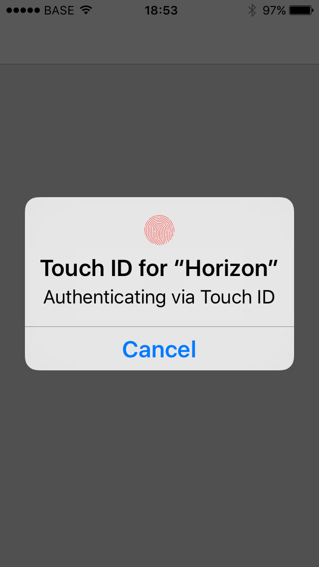 VMware Horizon View – Authenticate with your fingerprint